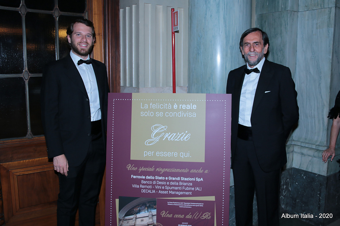 Una cena da (L) Re  a Milano